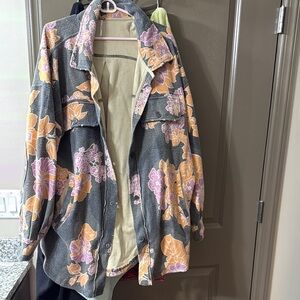 Floral Free People Jacket